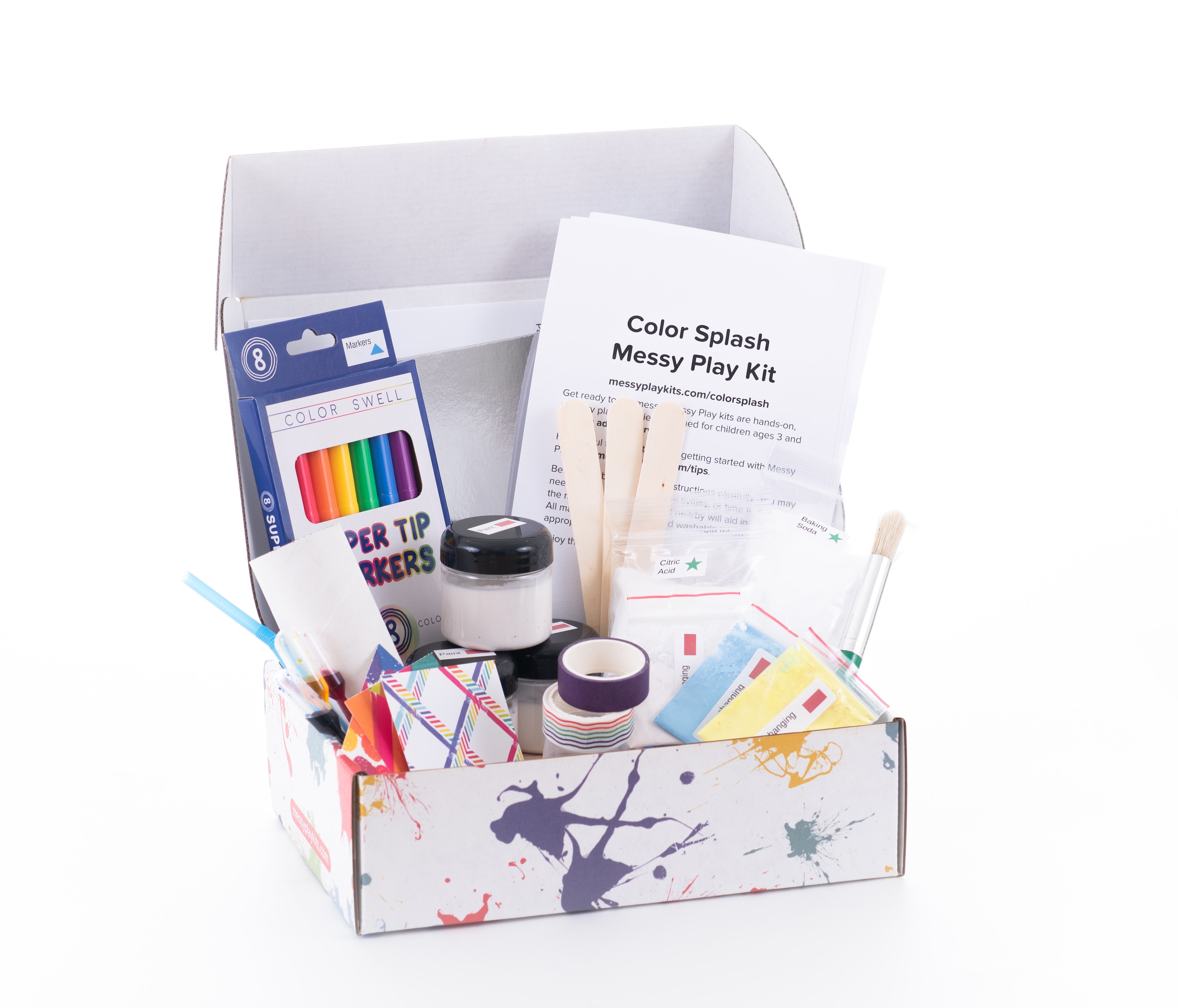 Color Splash Messy Play Kit