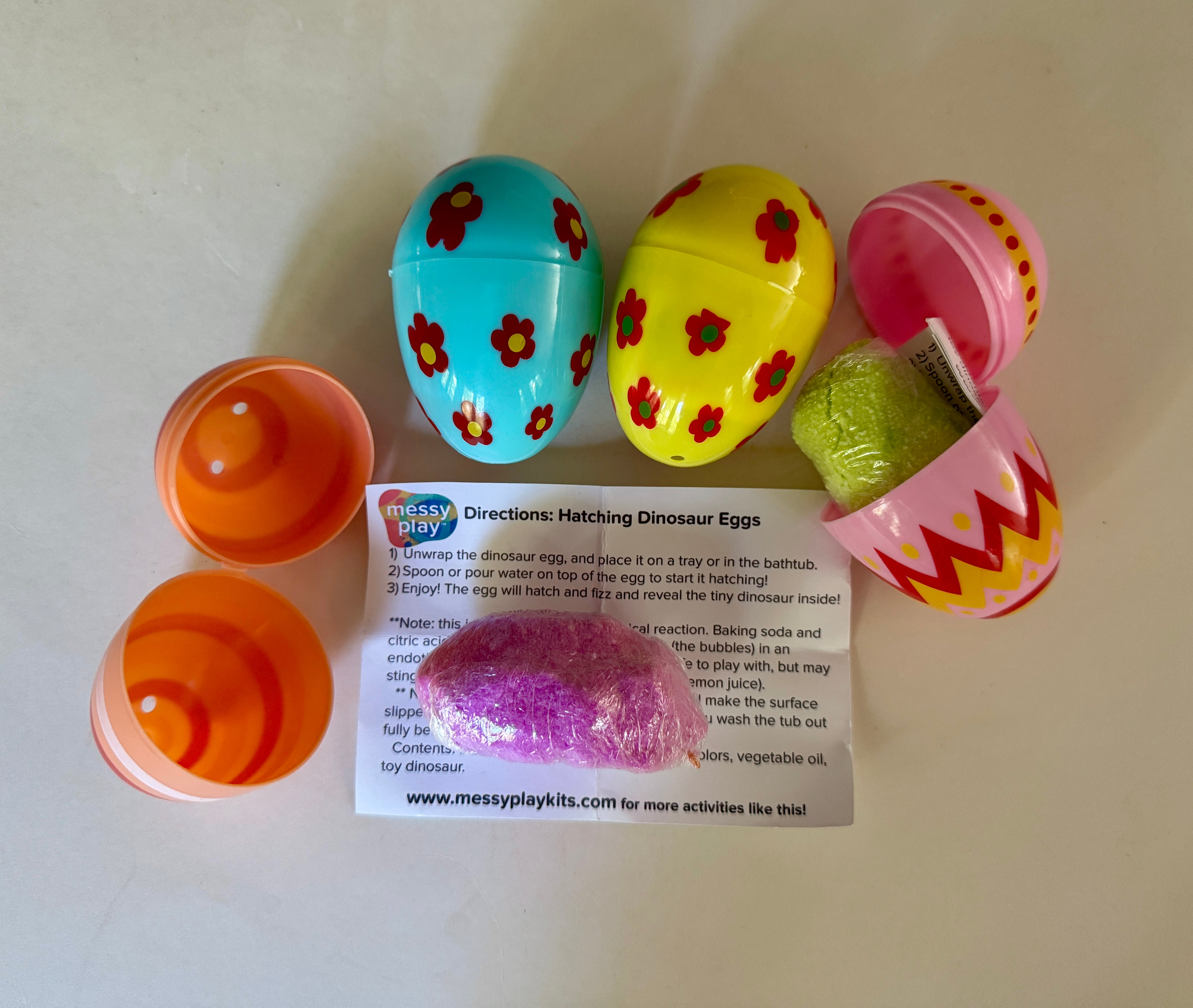 Dinosaur Eggs- single for easter baskets!