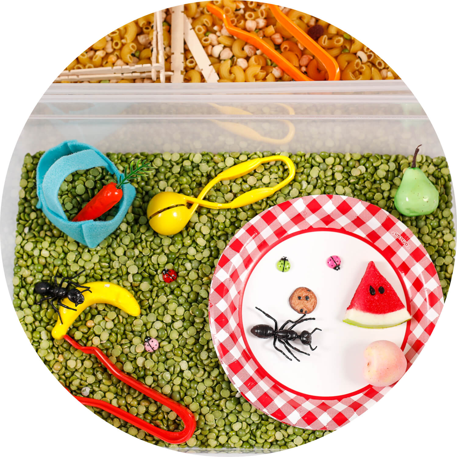 Open-ended sensory play