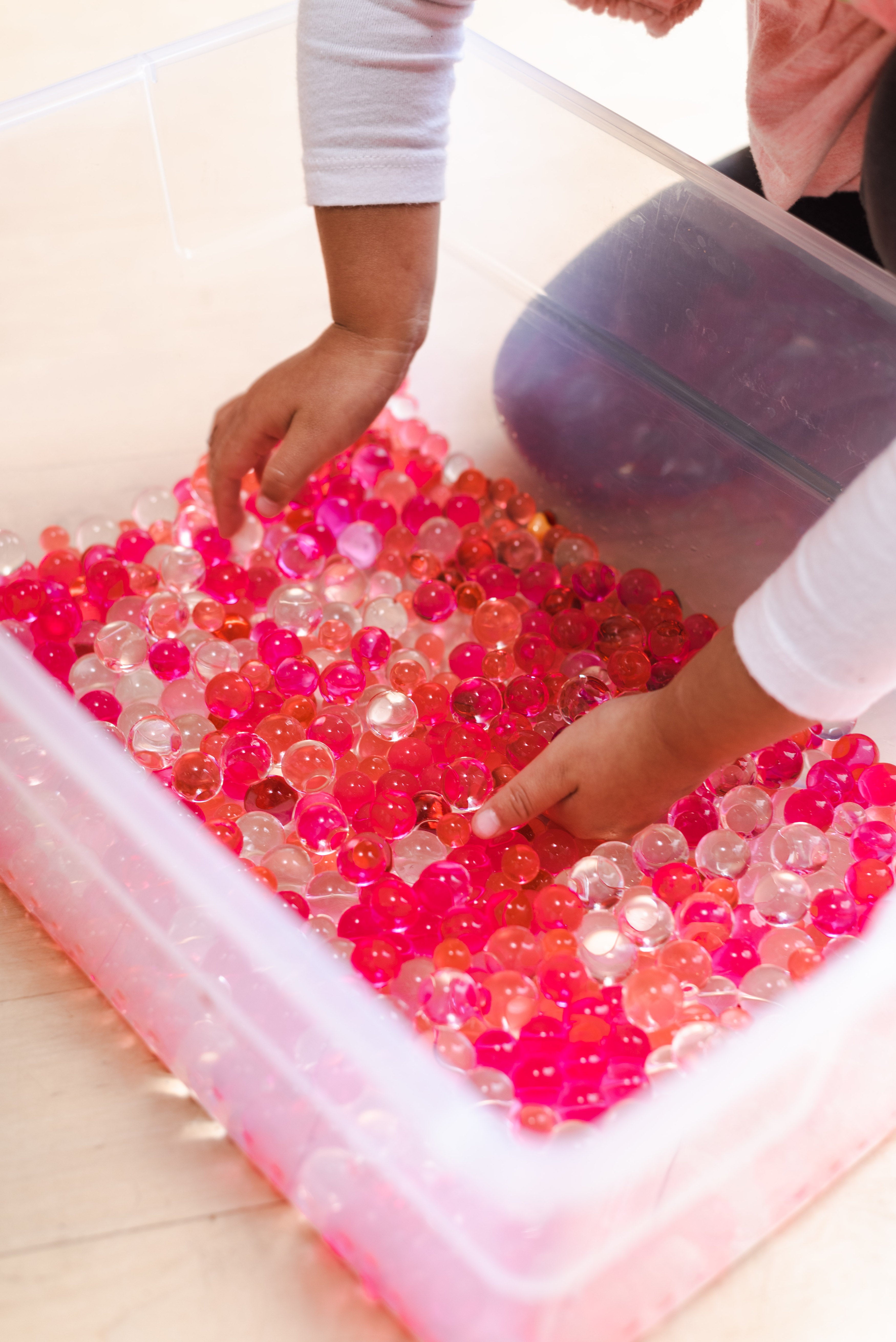 Valentine's Day Mini Sensory Bins- classroom gifts