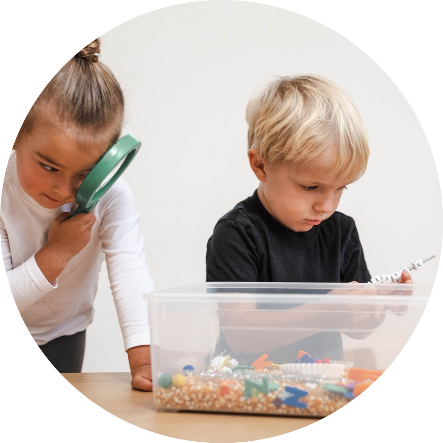 Shareable solo play (1-3 children)