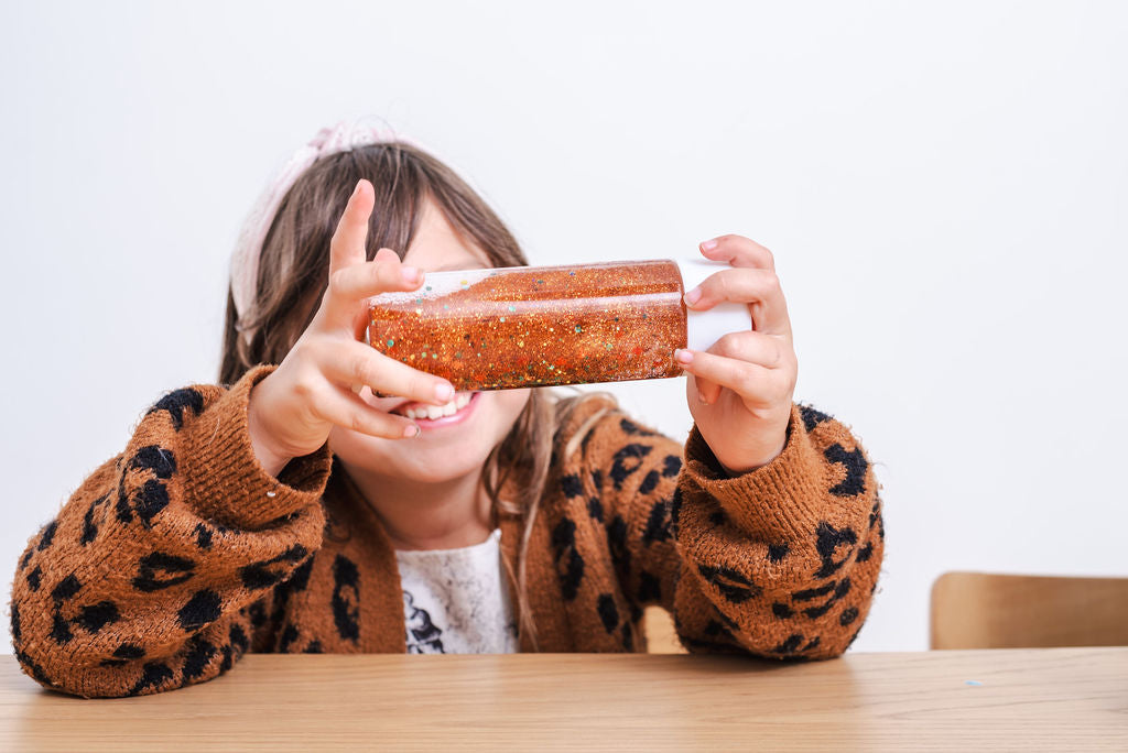 DIY Fall Sensory Bottle Pack