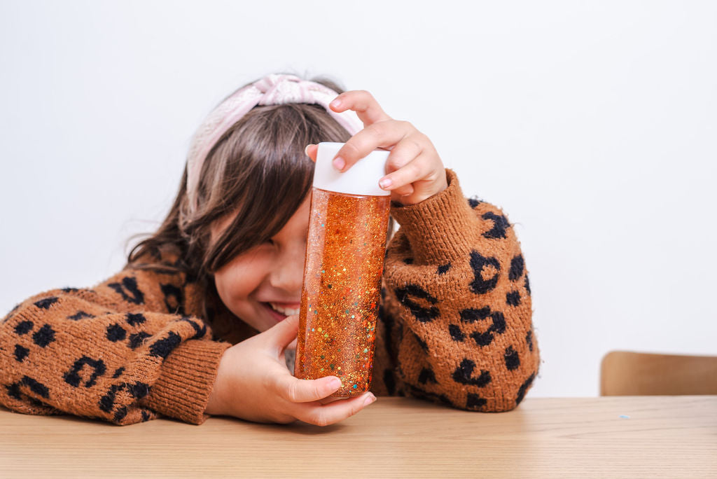 DIY Fall Sensory Bottle Pack