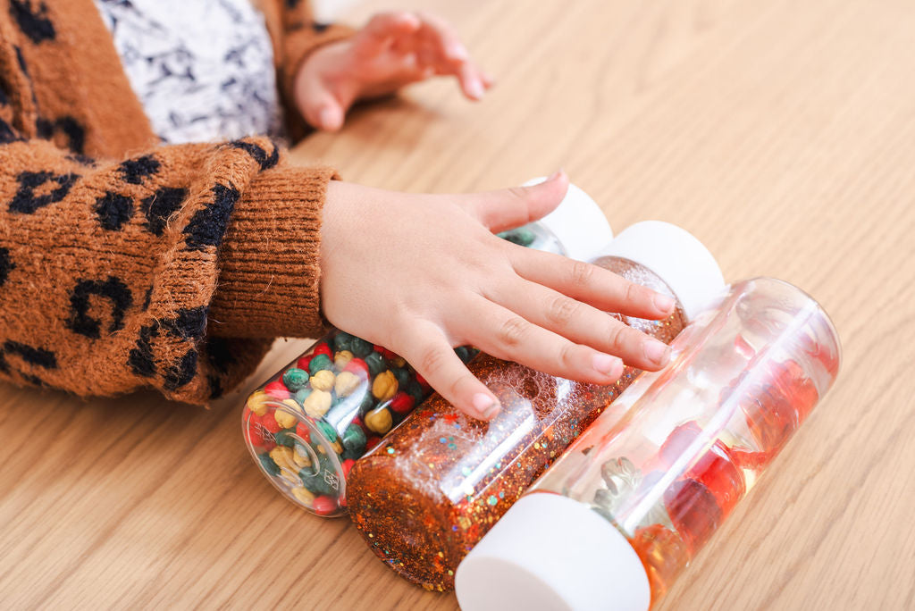 DIY Fall Sensory Bottle Pack