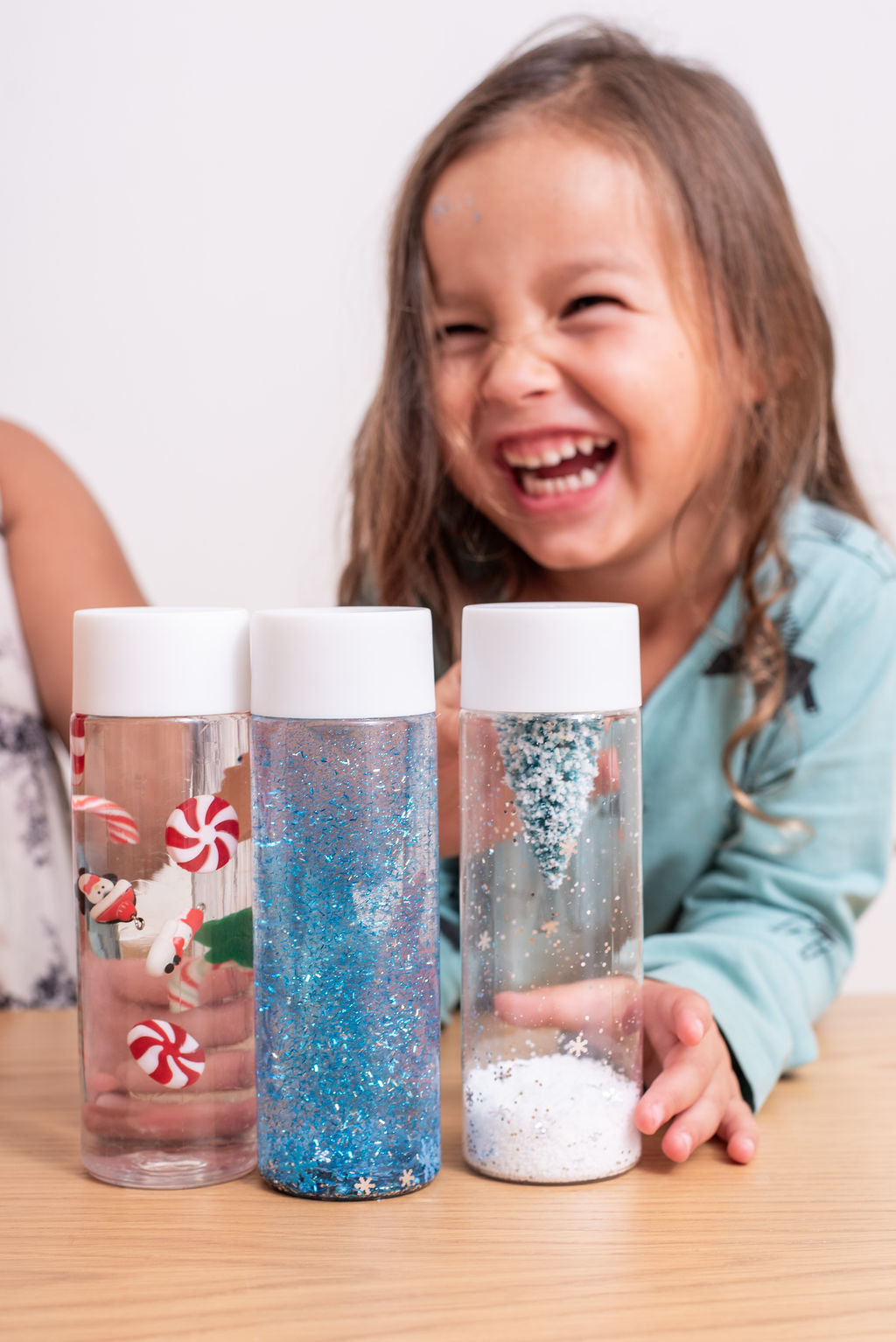 DIY Winter Sensory Bottle Pack