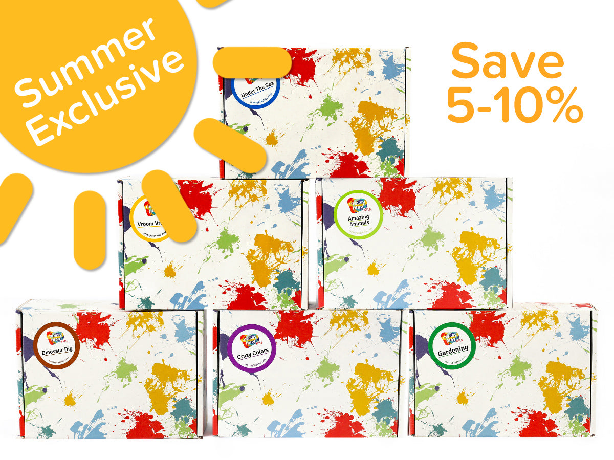 Summer Subscription Special: Messy Play Kits