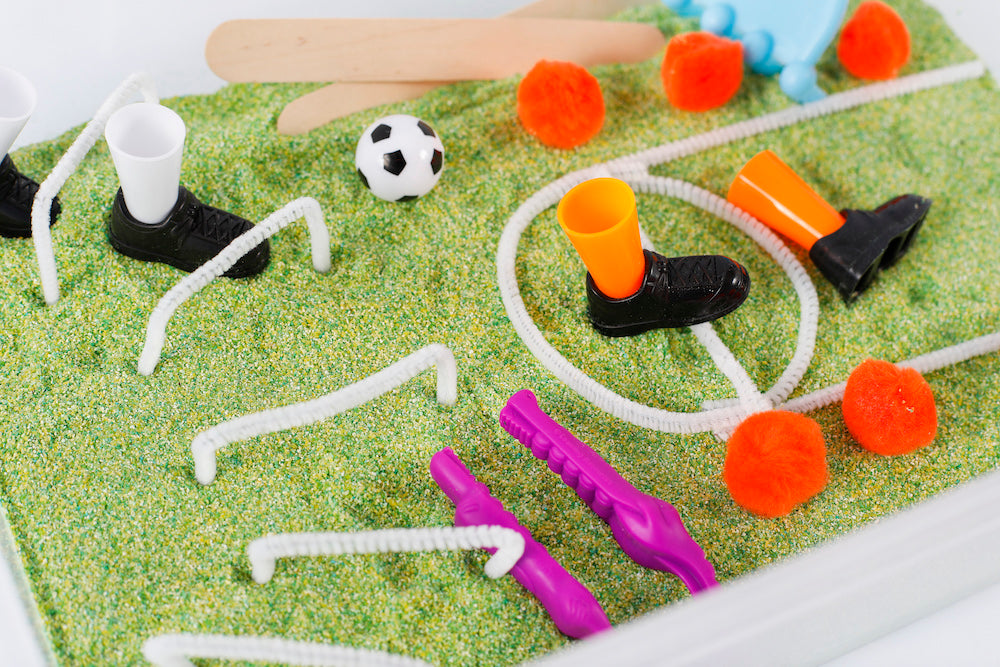 Sports Sensory Bin