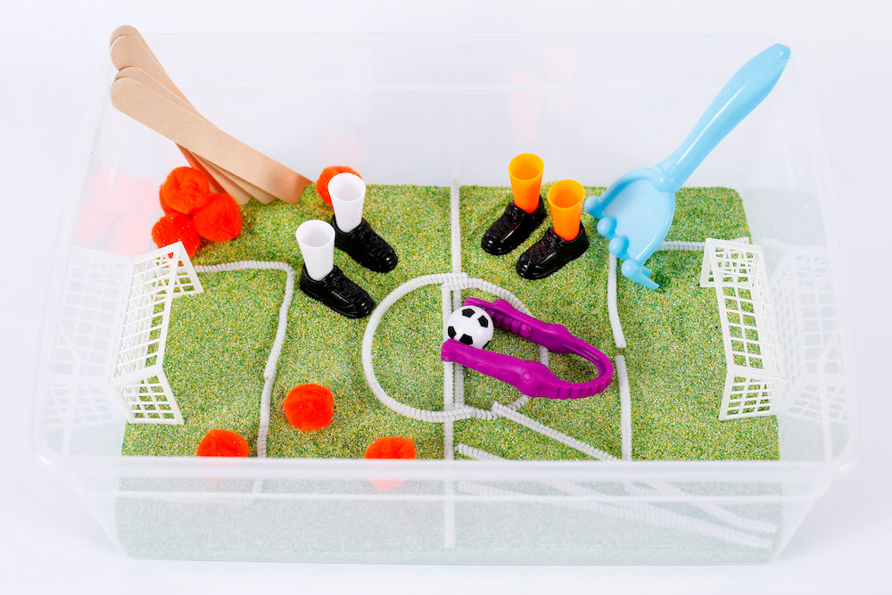 Sports Sensory Bin