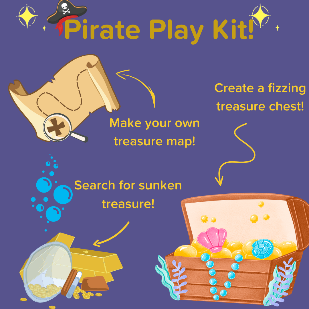 Pirate Play Messy Play Kit