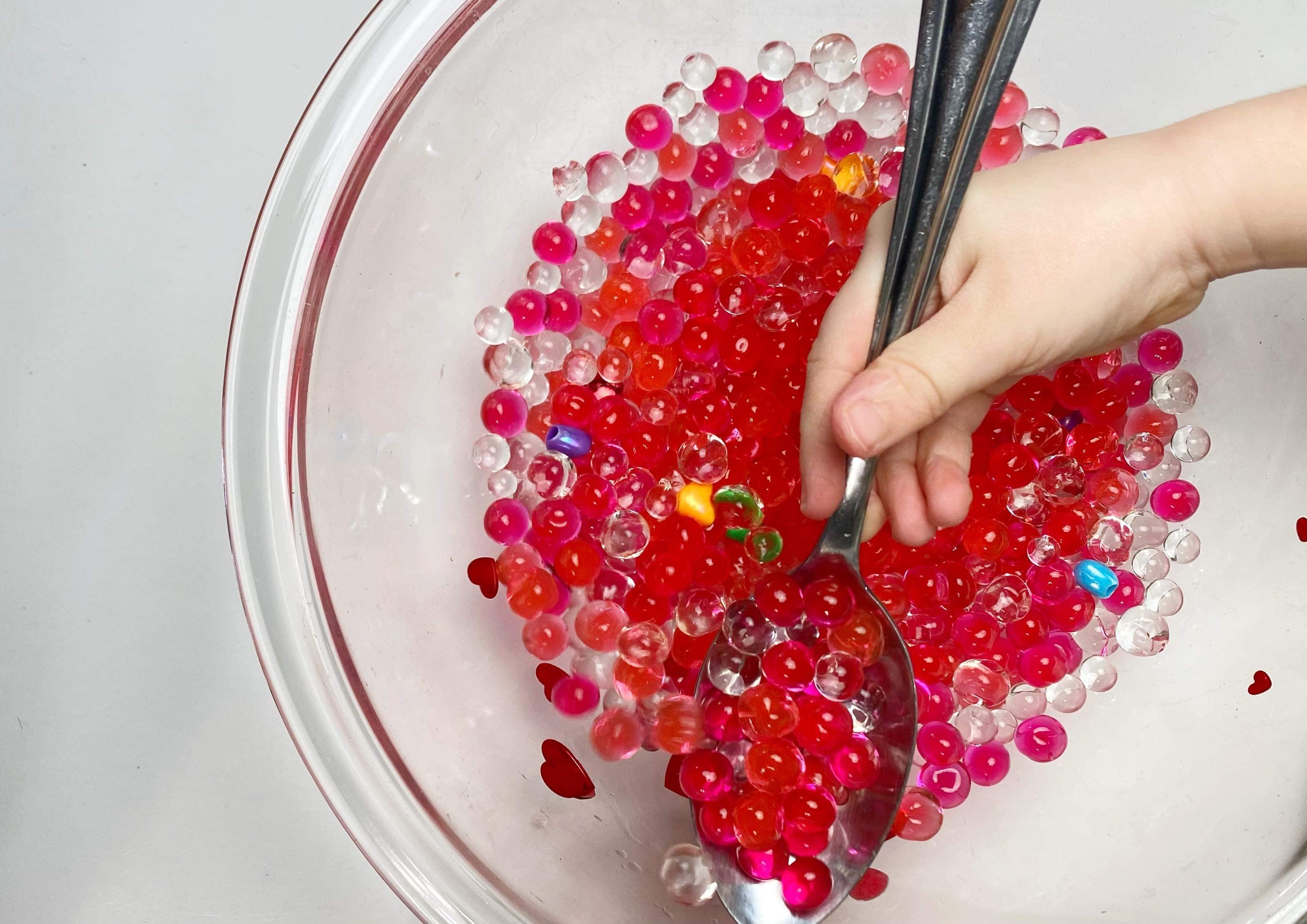 Valentine's Day Mini Sensory Bins- classroom gifts