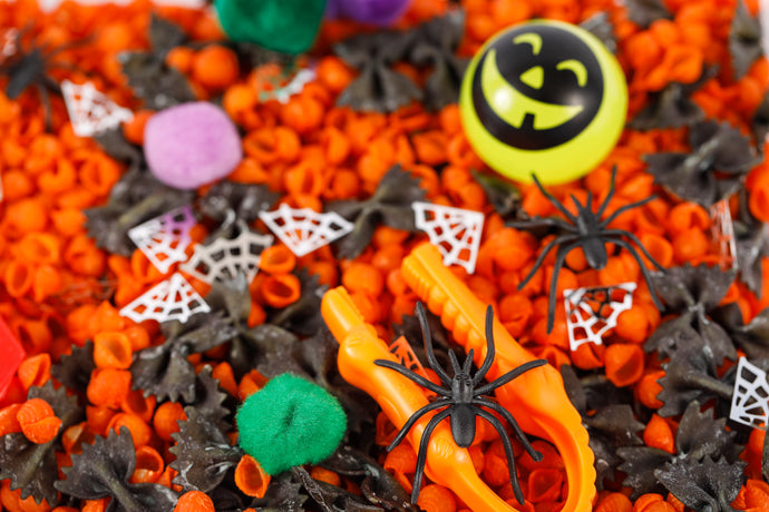 The Spookiest DIY Halloween Sensory Bin Fillers for Kids