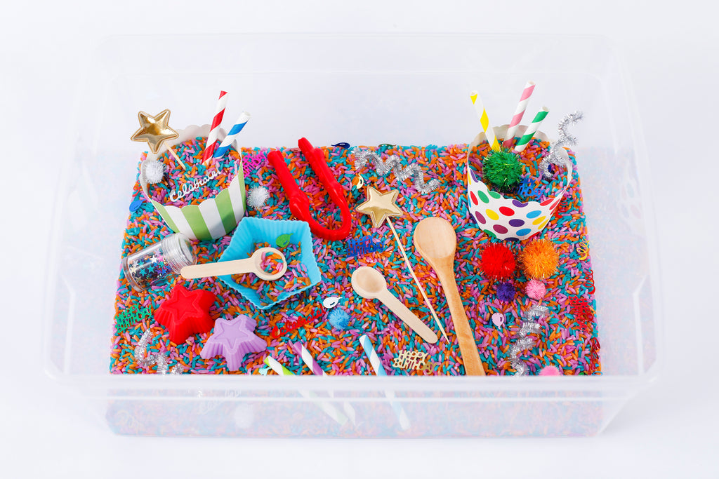 Birthday Sensory Bin