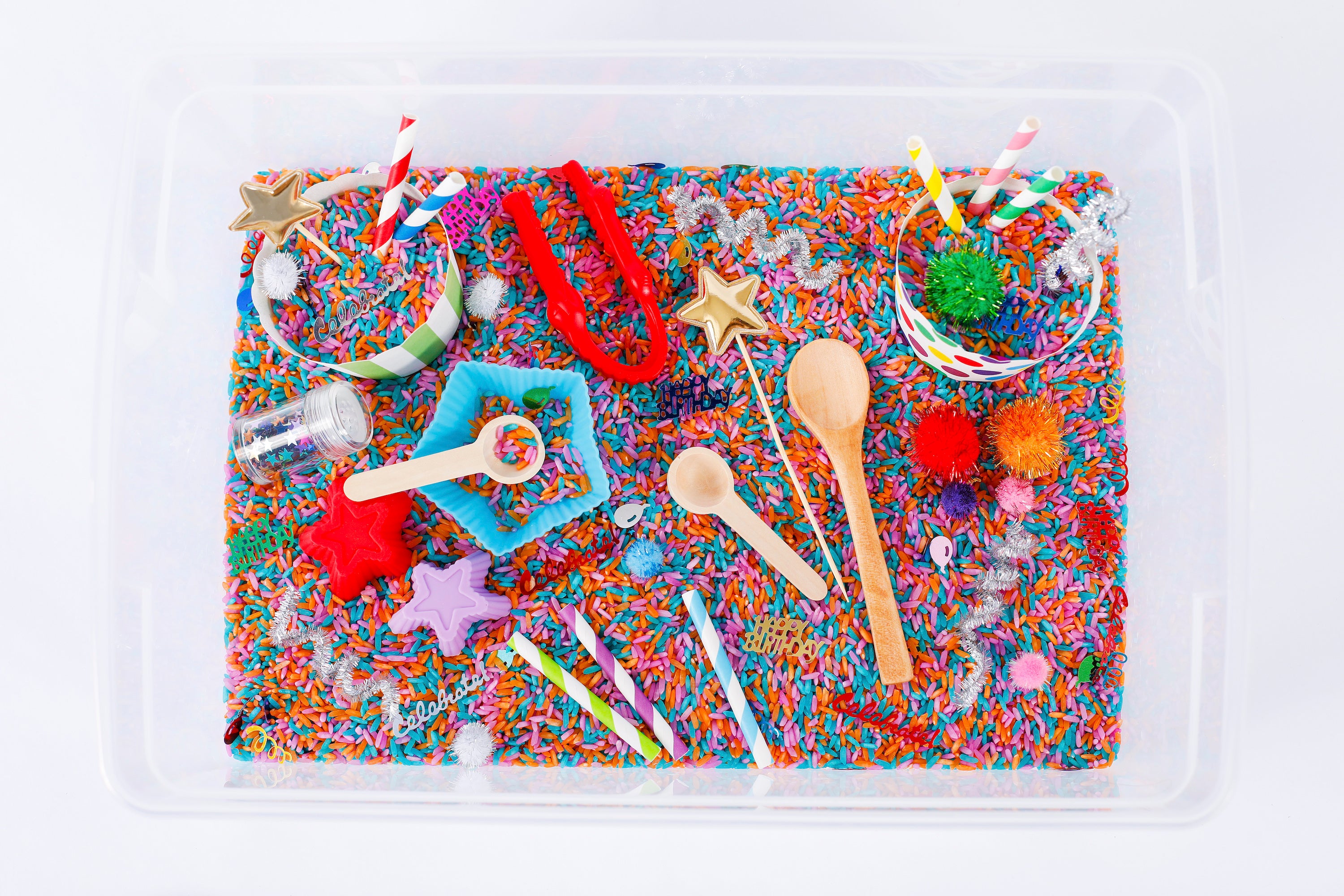 Birthday Sensory Bin