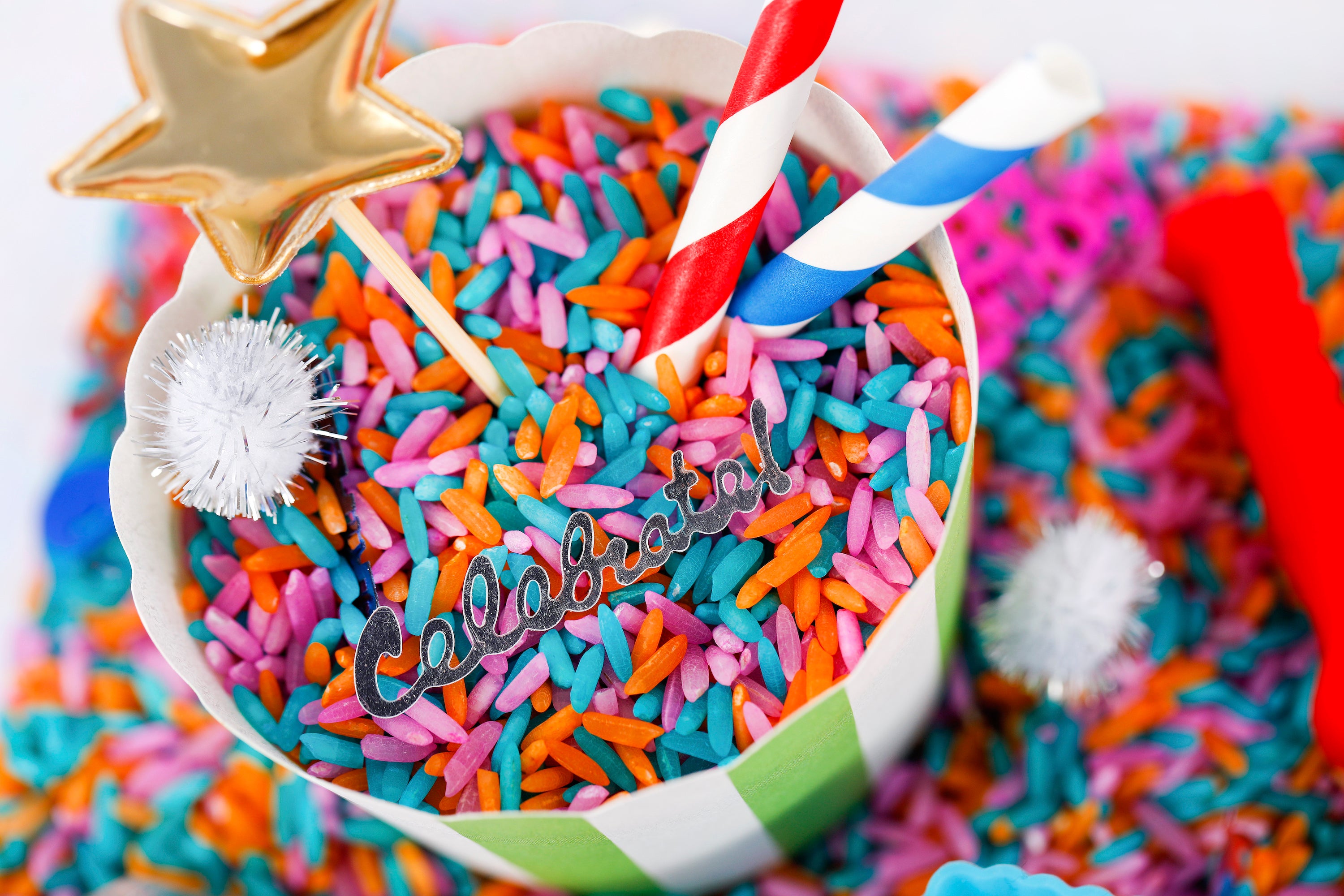 Birthday Sensory Bin