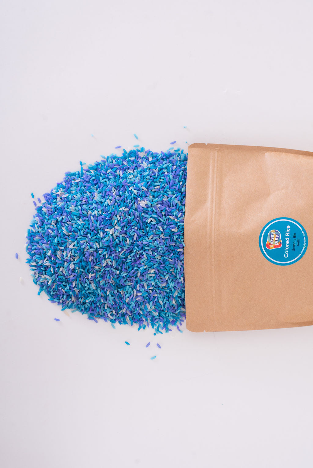 Colored Rice Sensory Bin Refill Packs