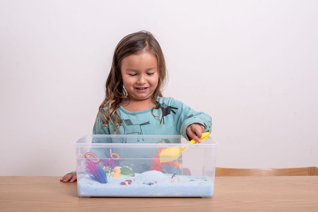 Coral Reef Sensory Bin