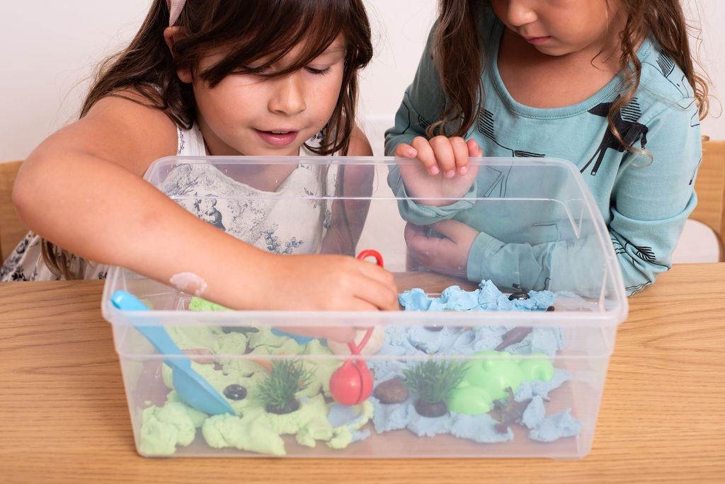 Jurassic Sensory Bin