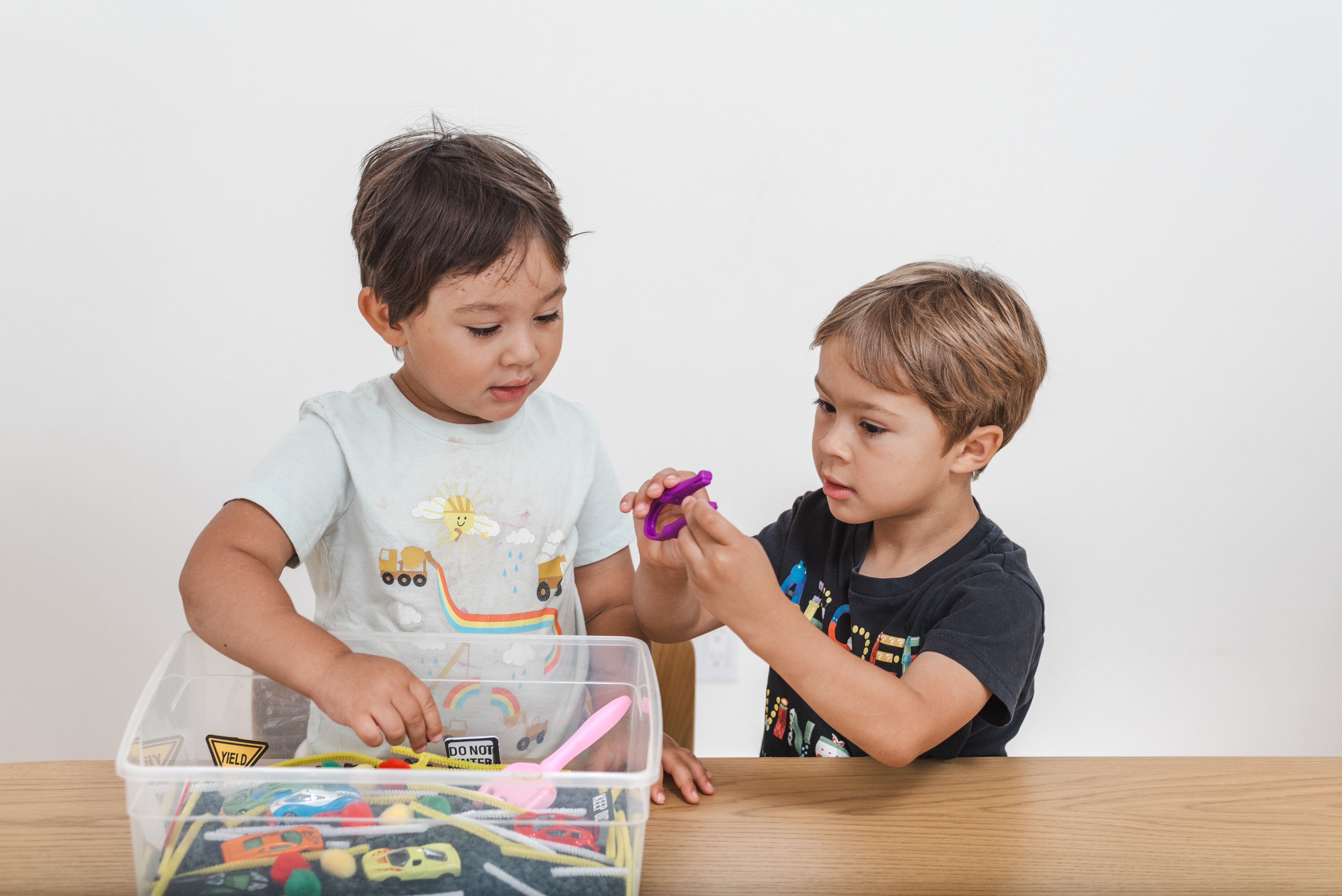 Cars Sensory Bin