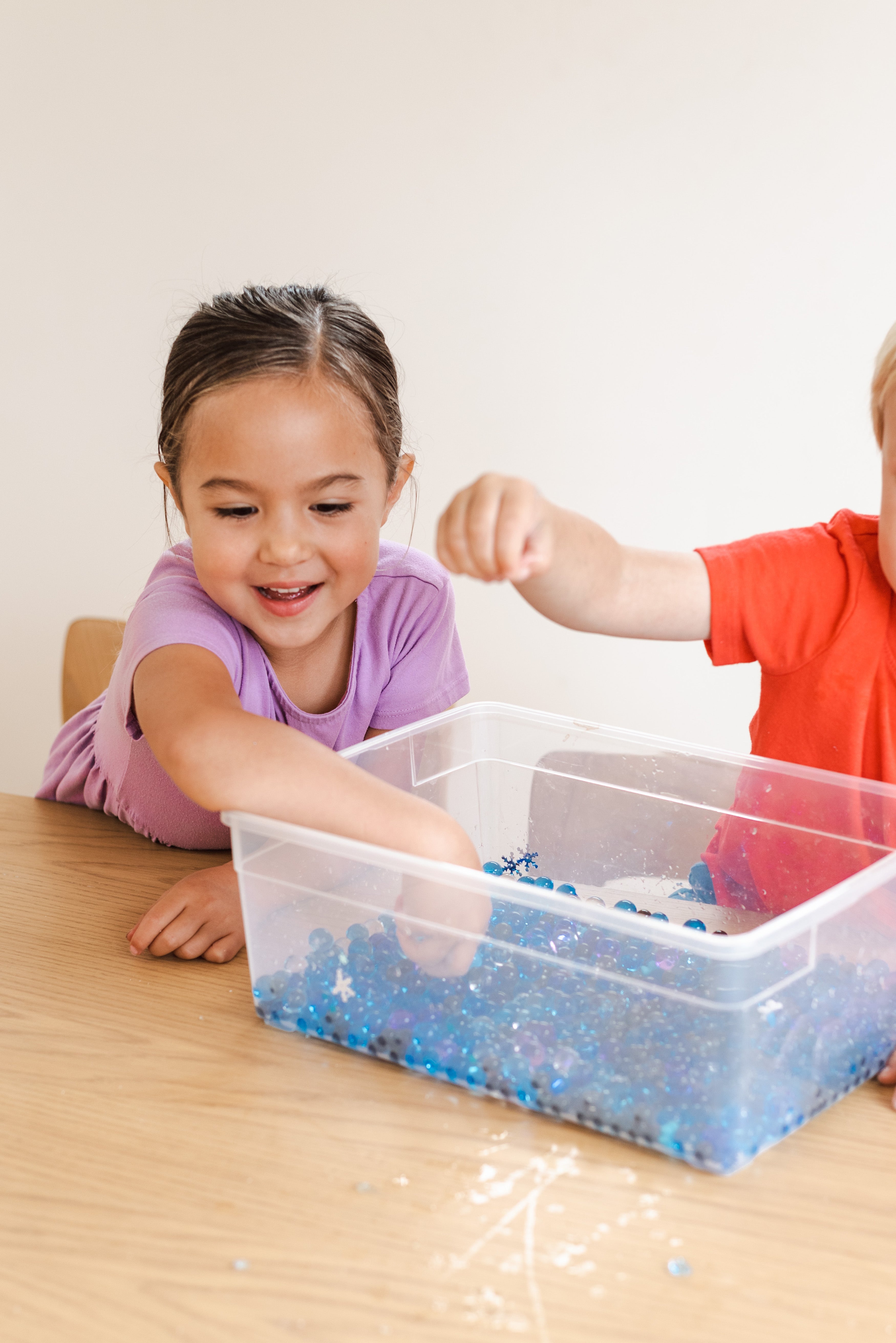 Winter Mini Sensory Bins- bulk stocking stuffers!