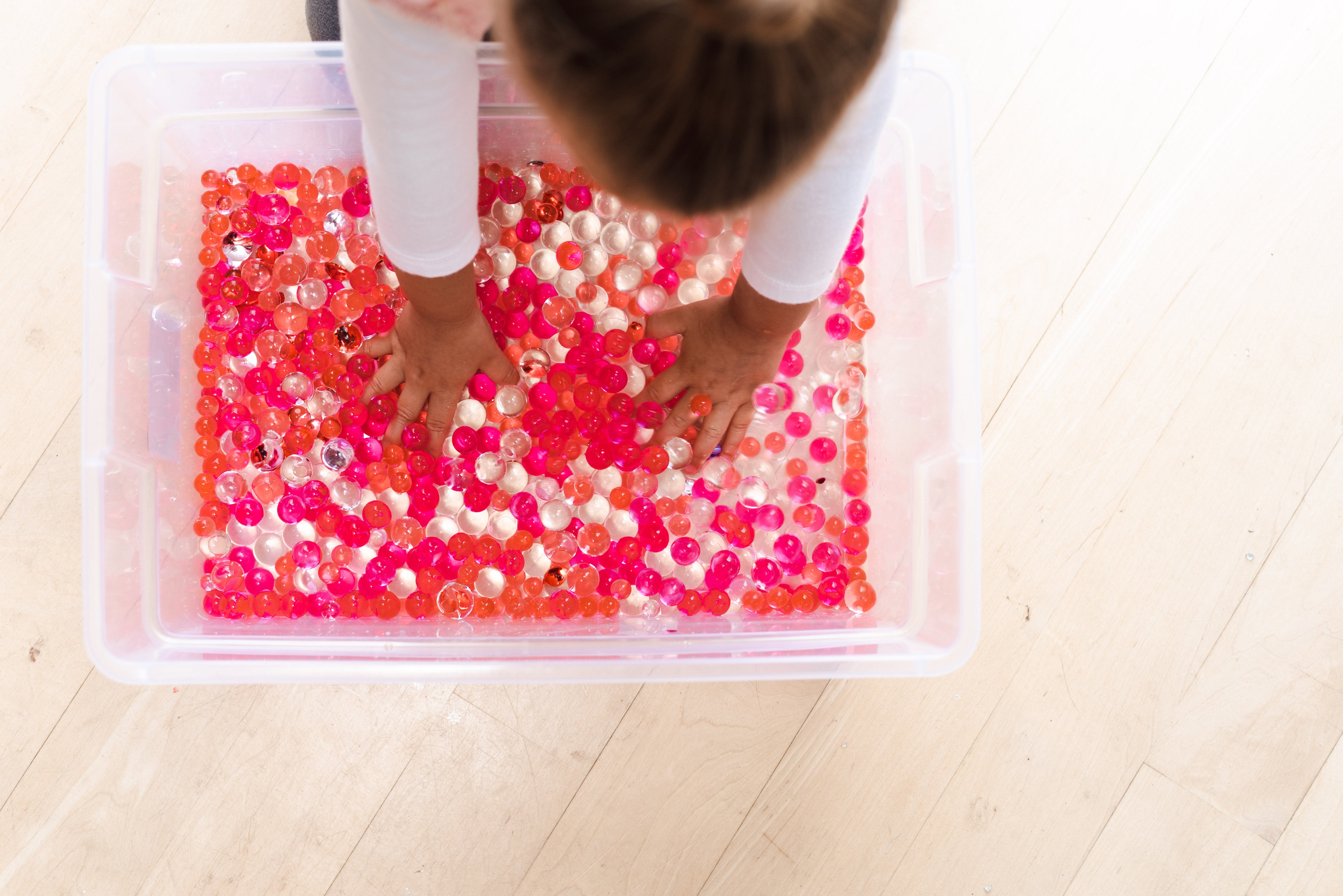 Valentine's Day Mini Sensory Bins- classroom gifts