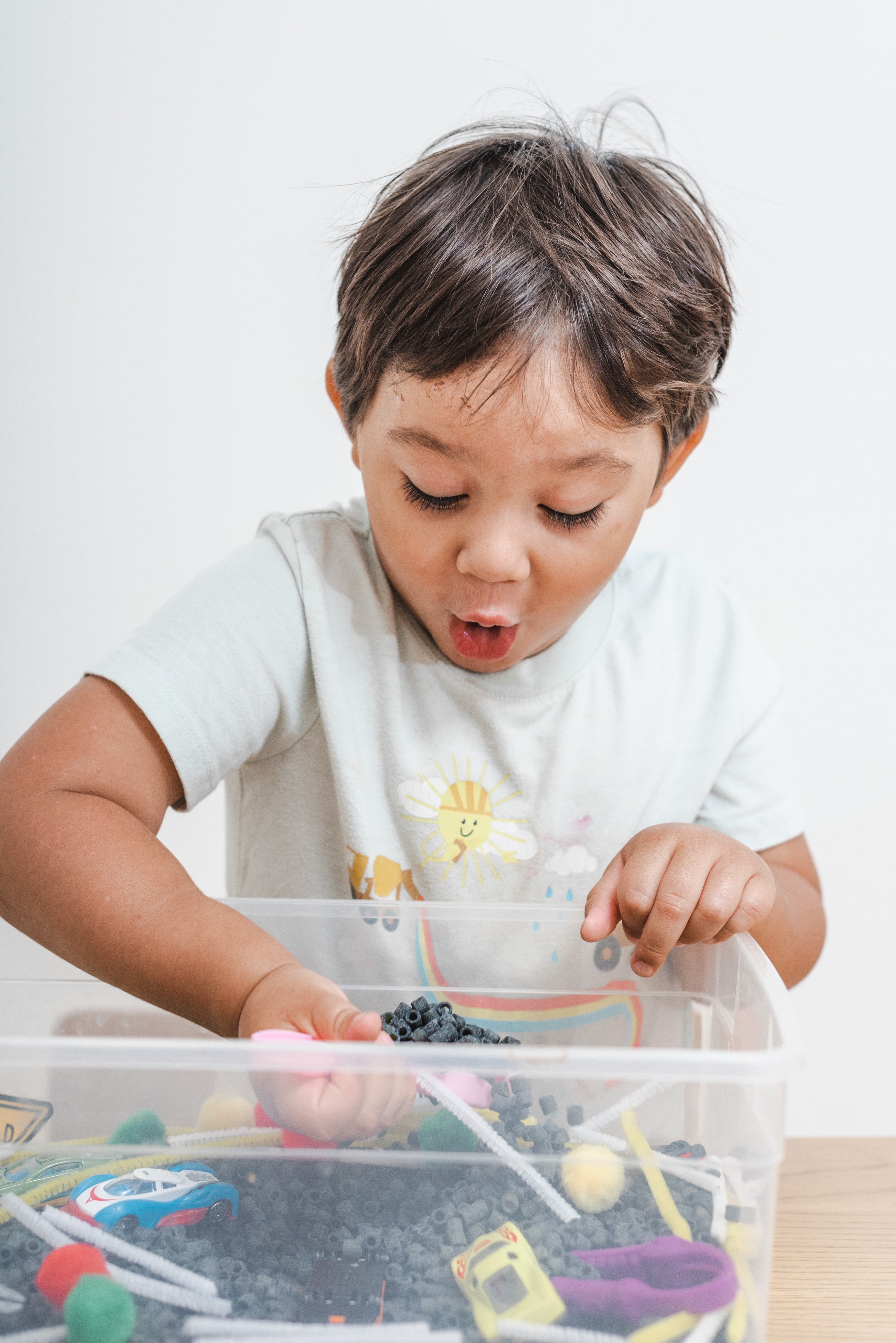 Cars Sensory Bin