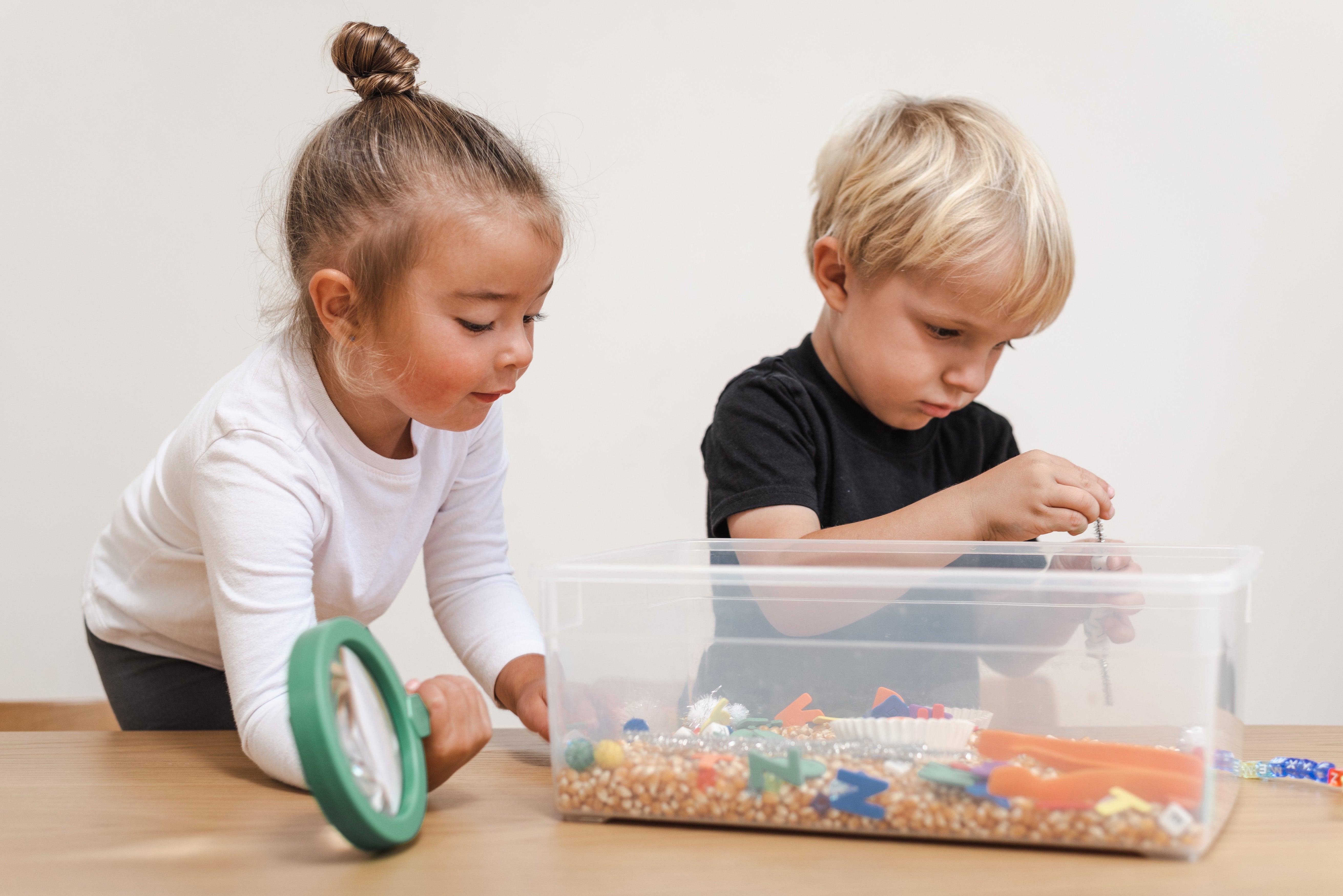 Alphabet Search Sensory Bin