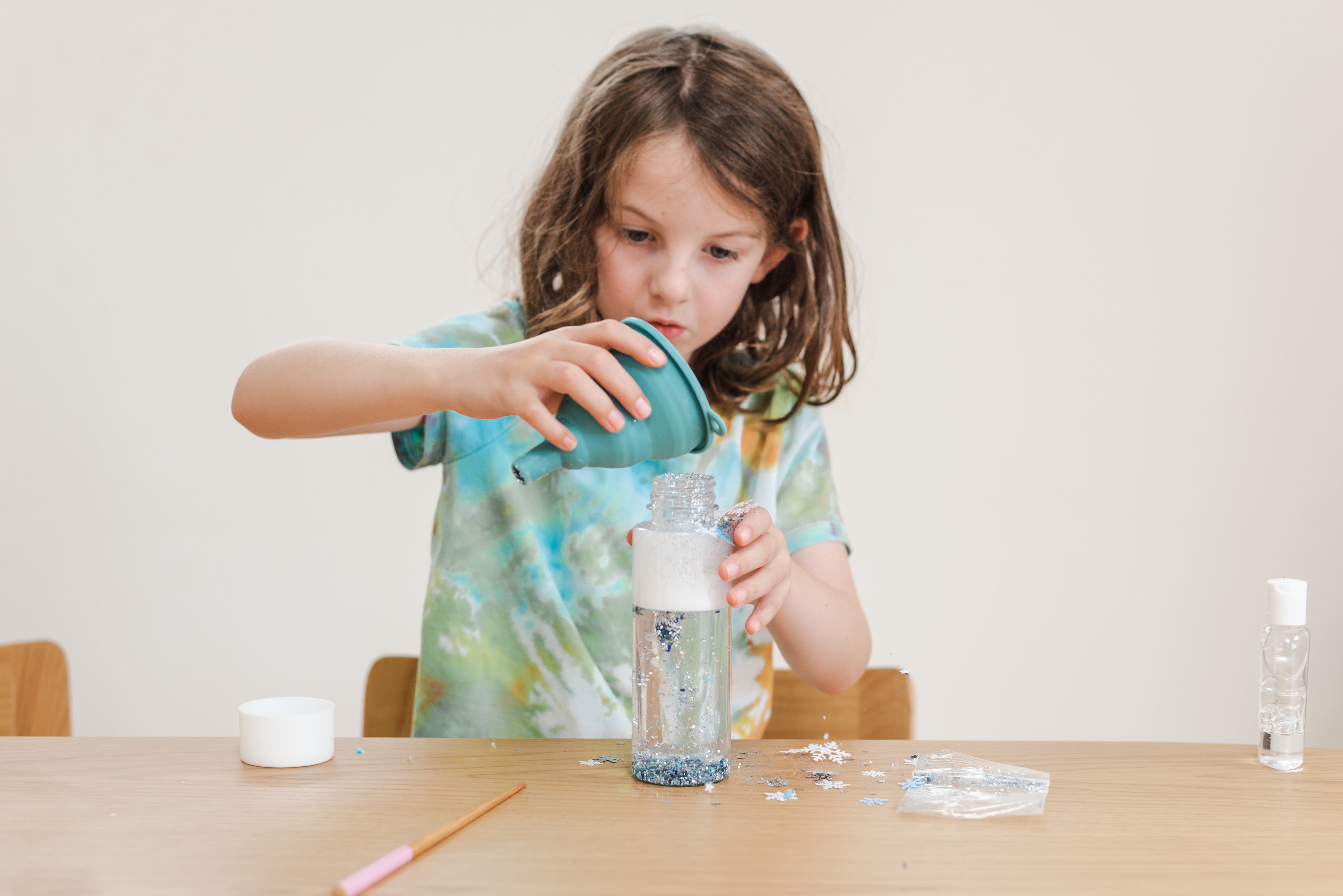 DIY Winter Sensory Bottle Pack