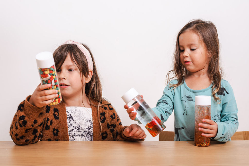 DIY Fall Sensory Bottle Pack