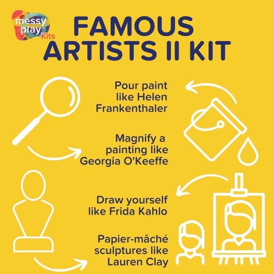 Famous Artists 2 Messy Play Kit