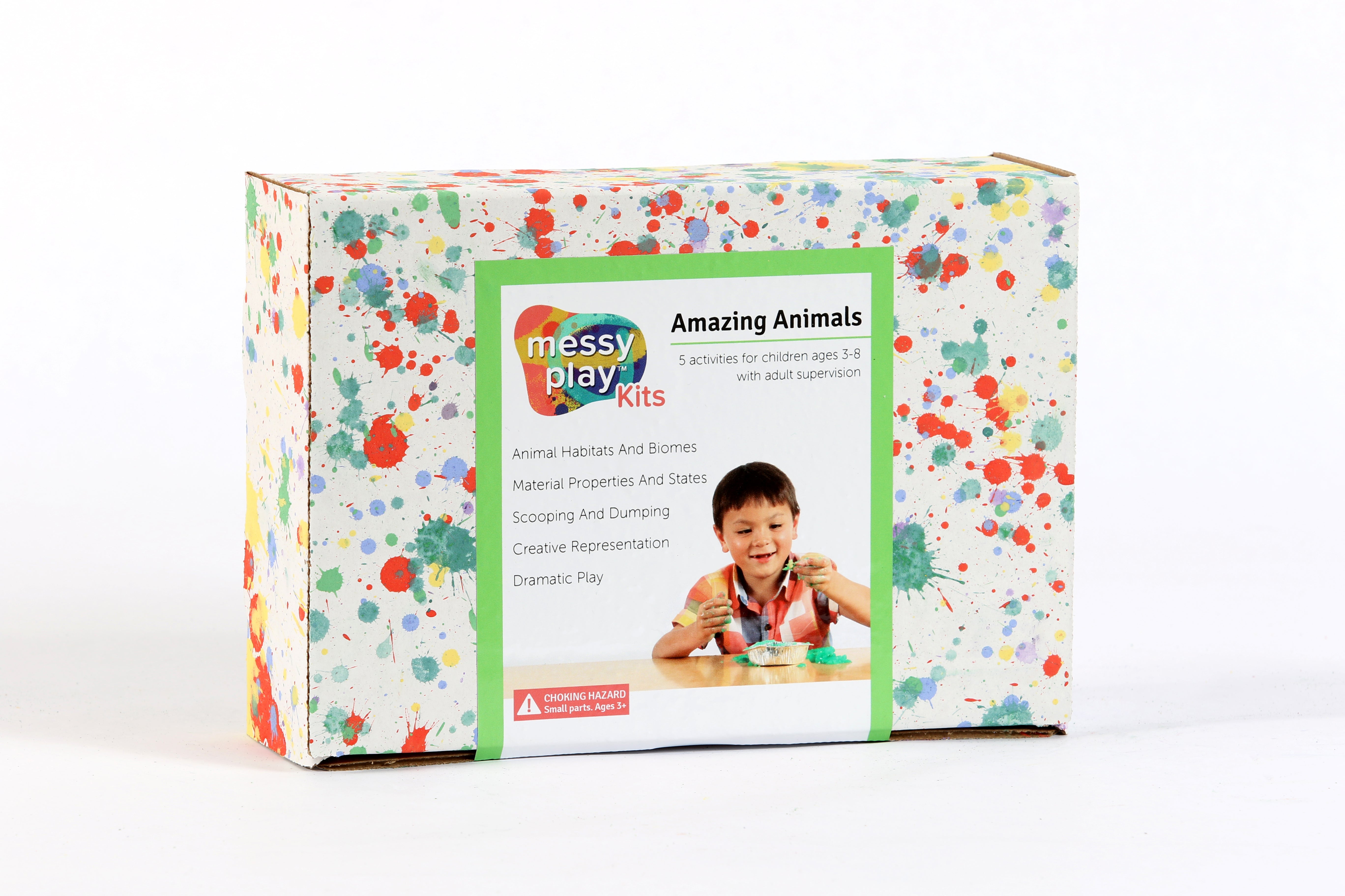 Amazing Animals Messy Play Kit