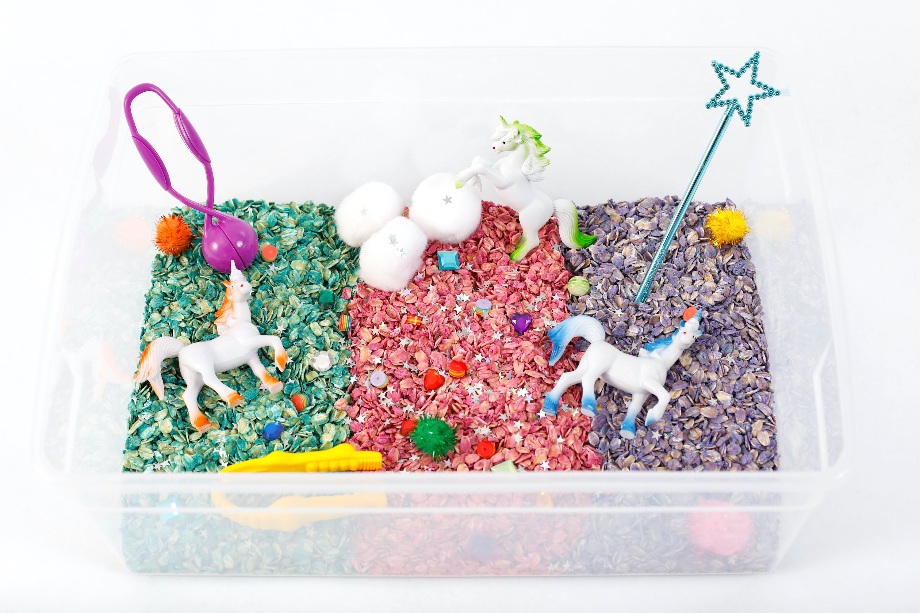 Unicorn Sensory Bin