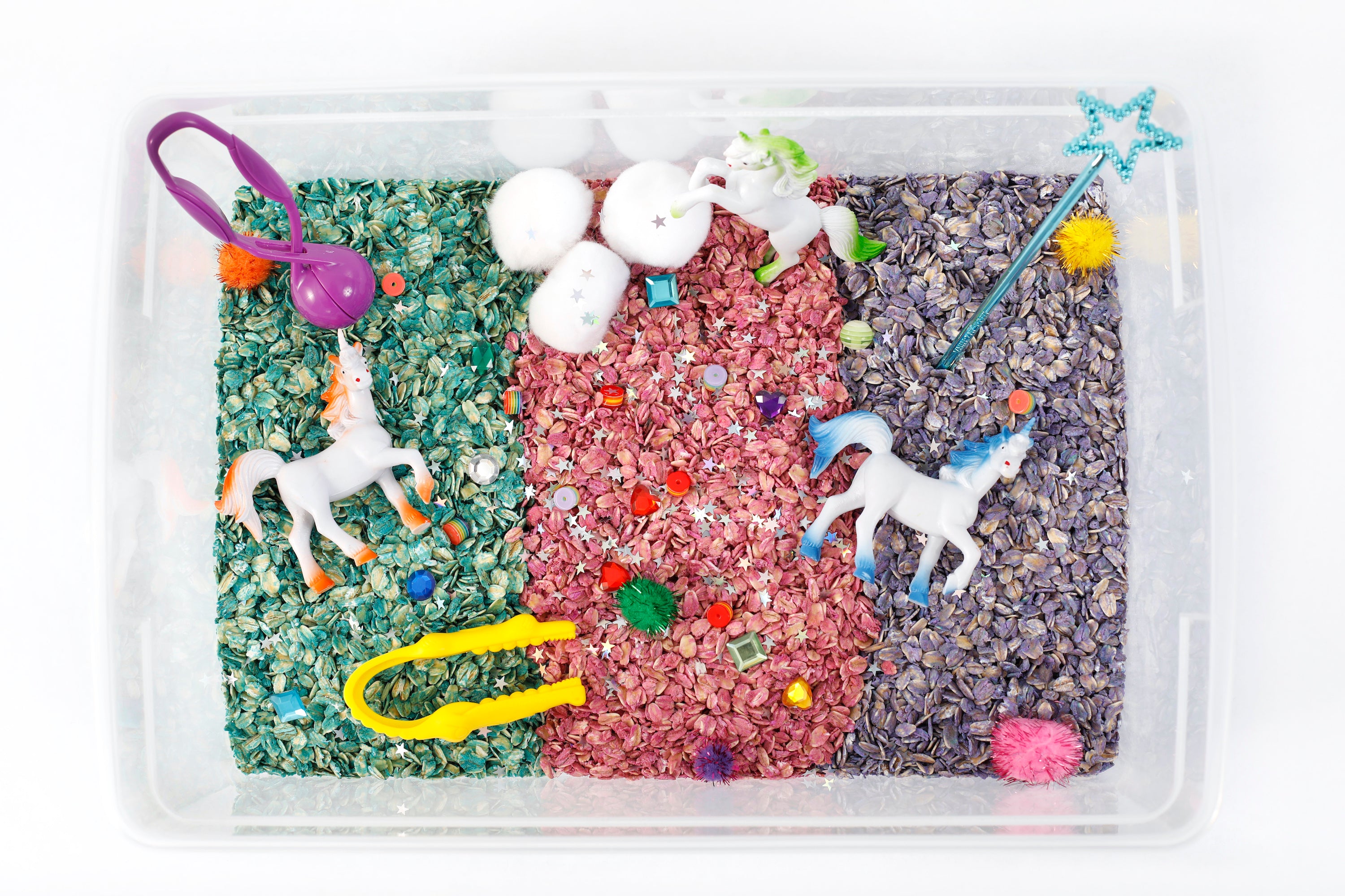 Unicorn Sensory Bin