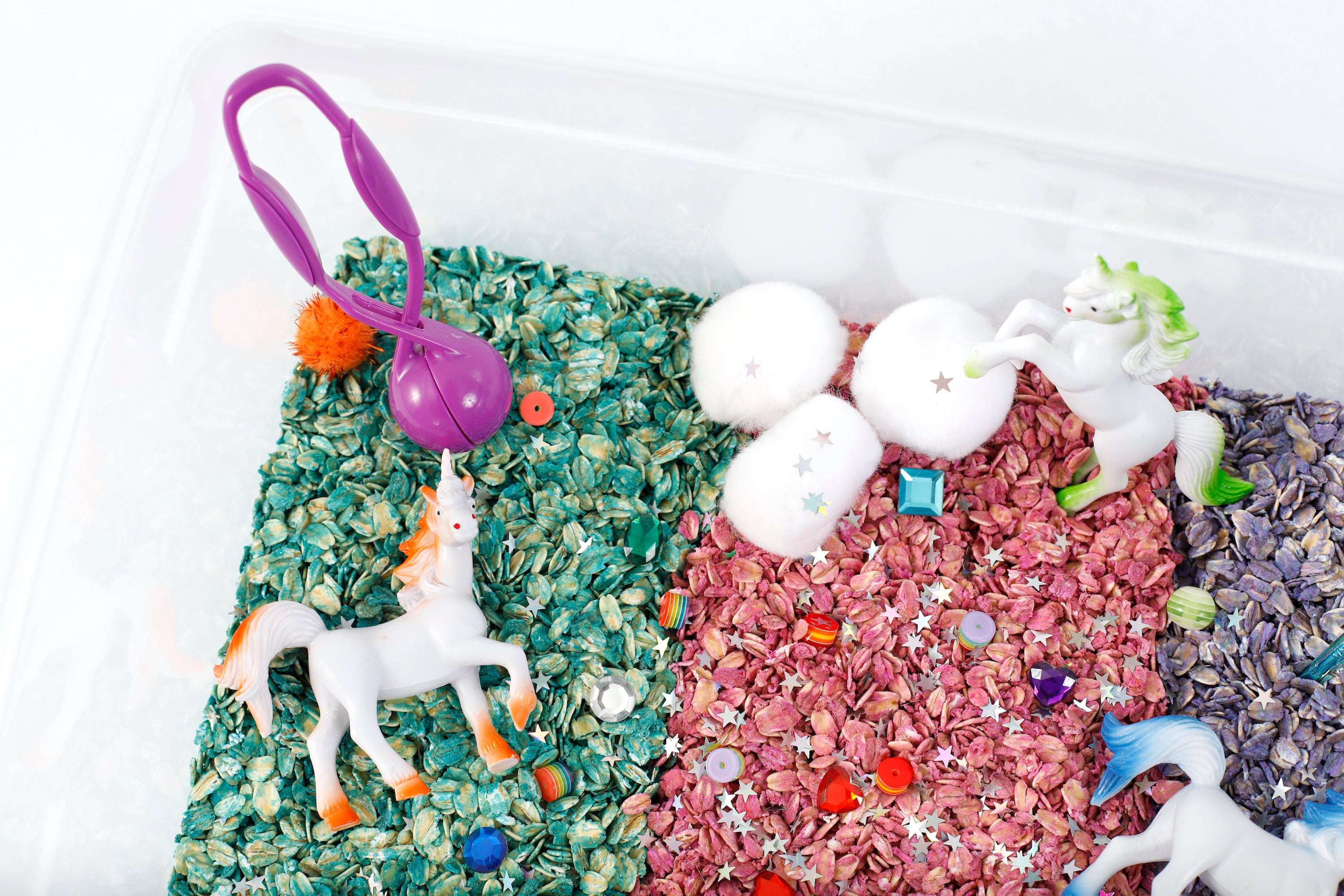 Unicorn Sensory Bin