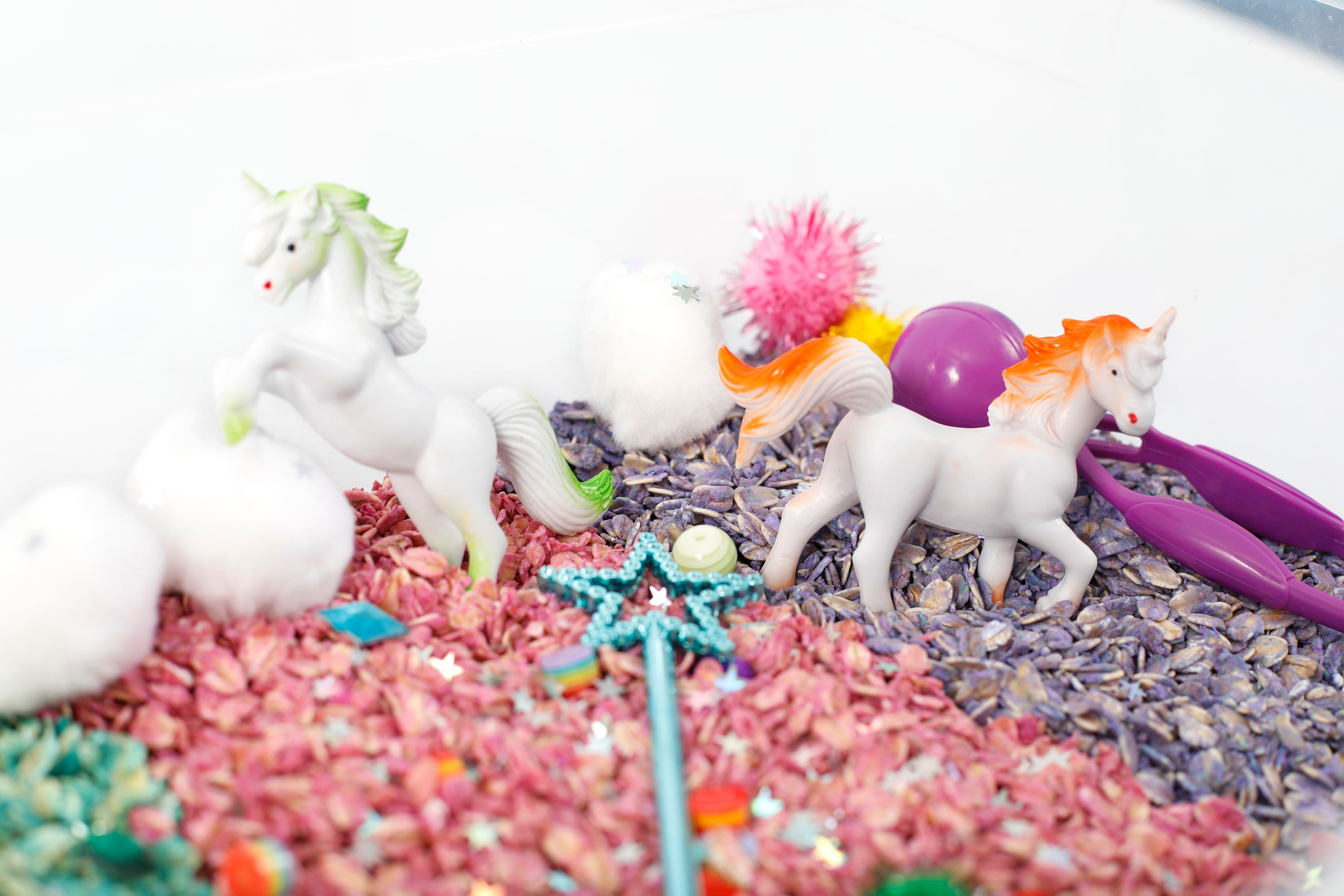 Unicorn Sensory Bin