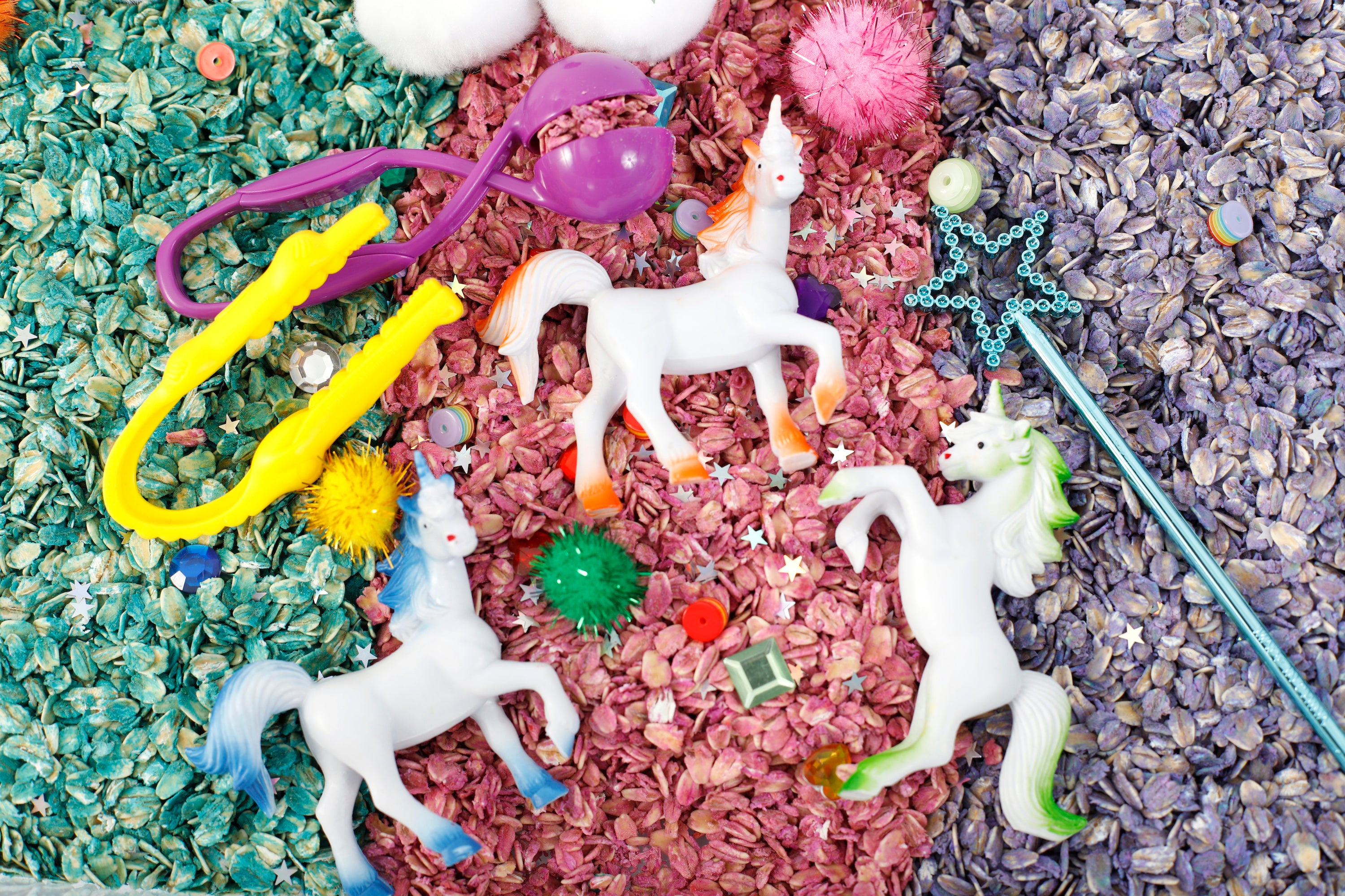 Unicorn Sensory Bin