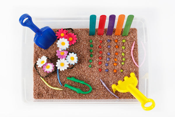 Gardening Sensory Bin – Messy Play Kits