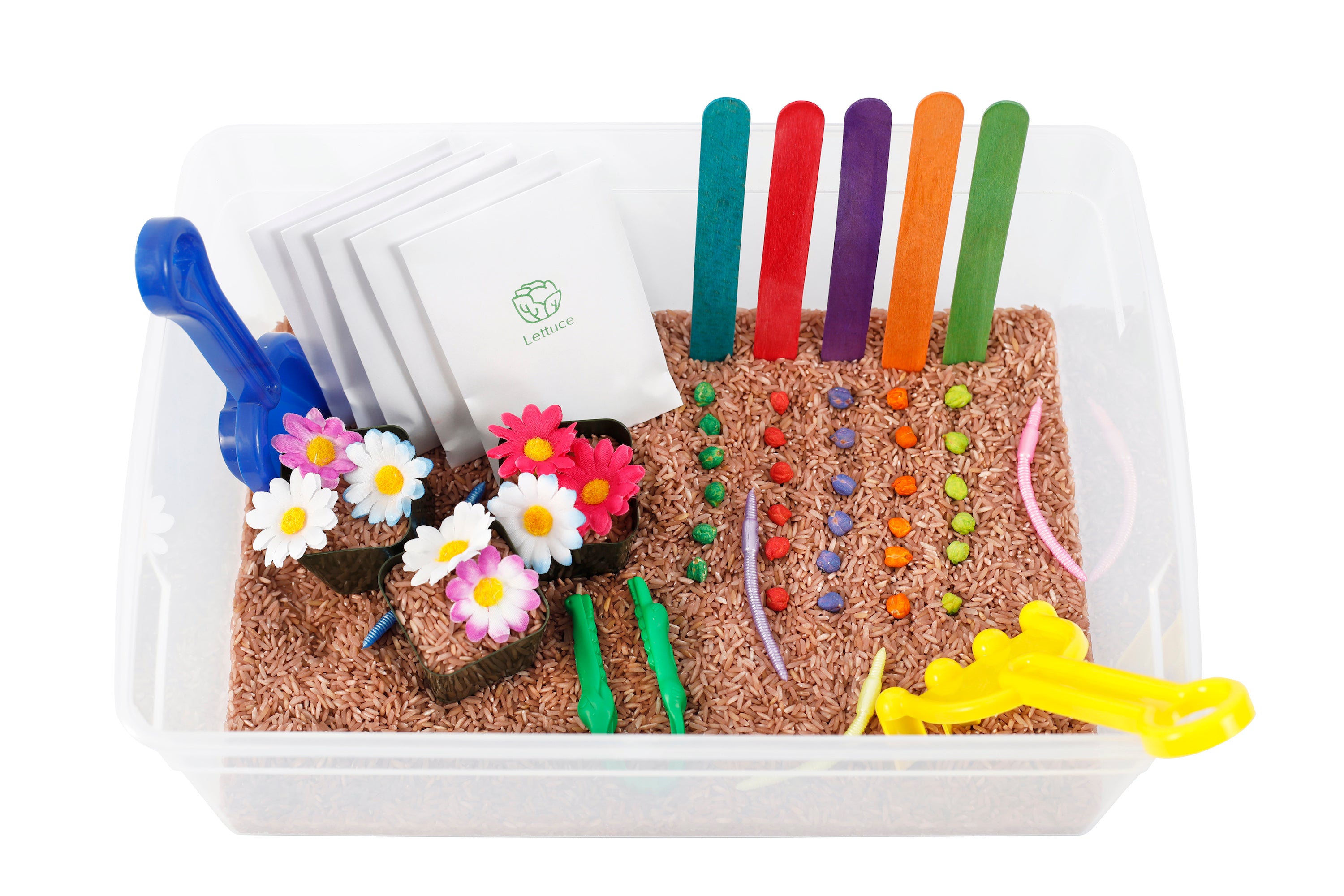 Gardening Sensory Bin