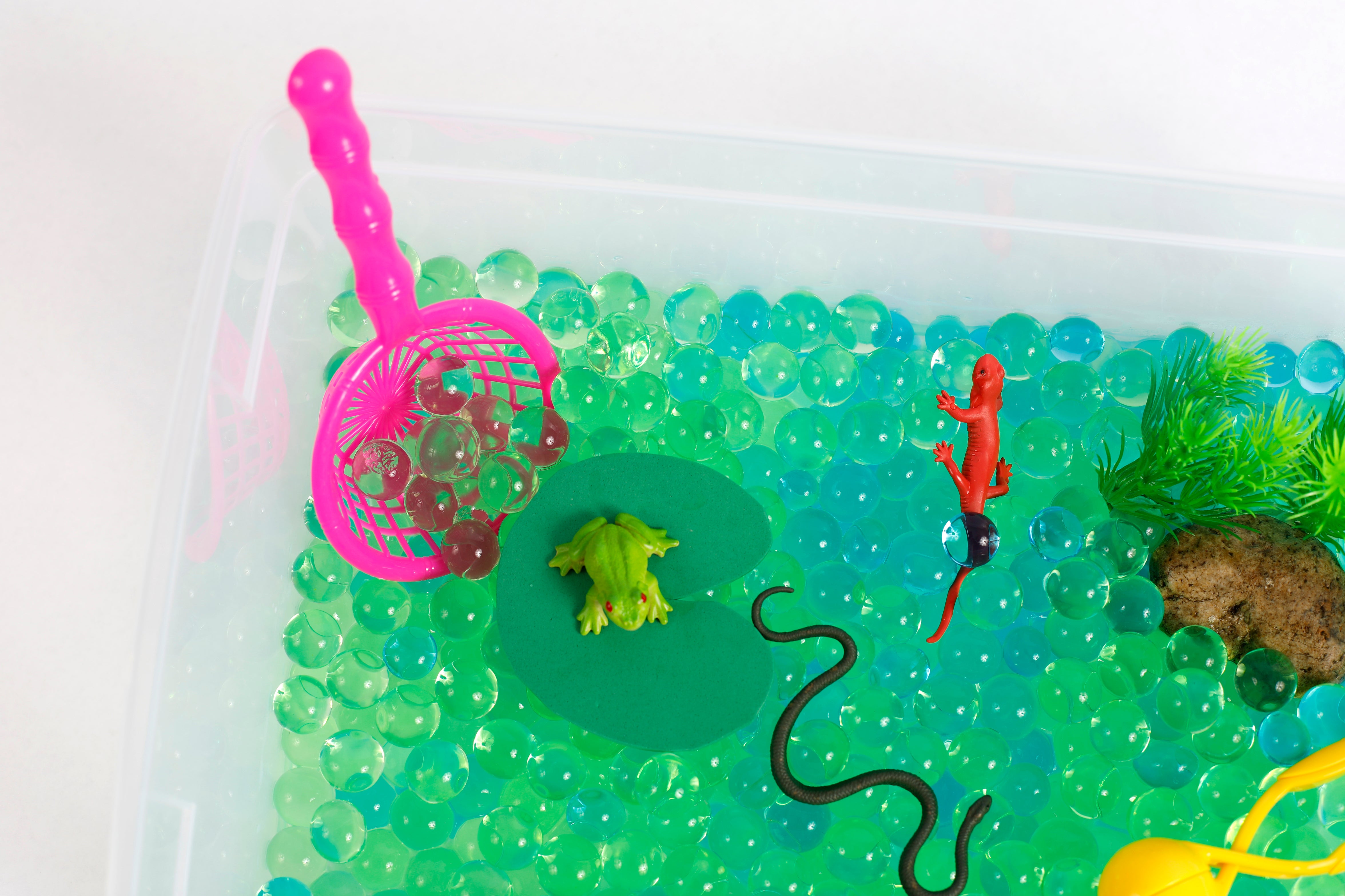 River Sensory Bin