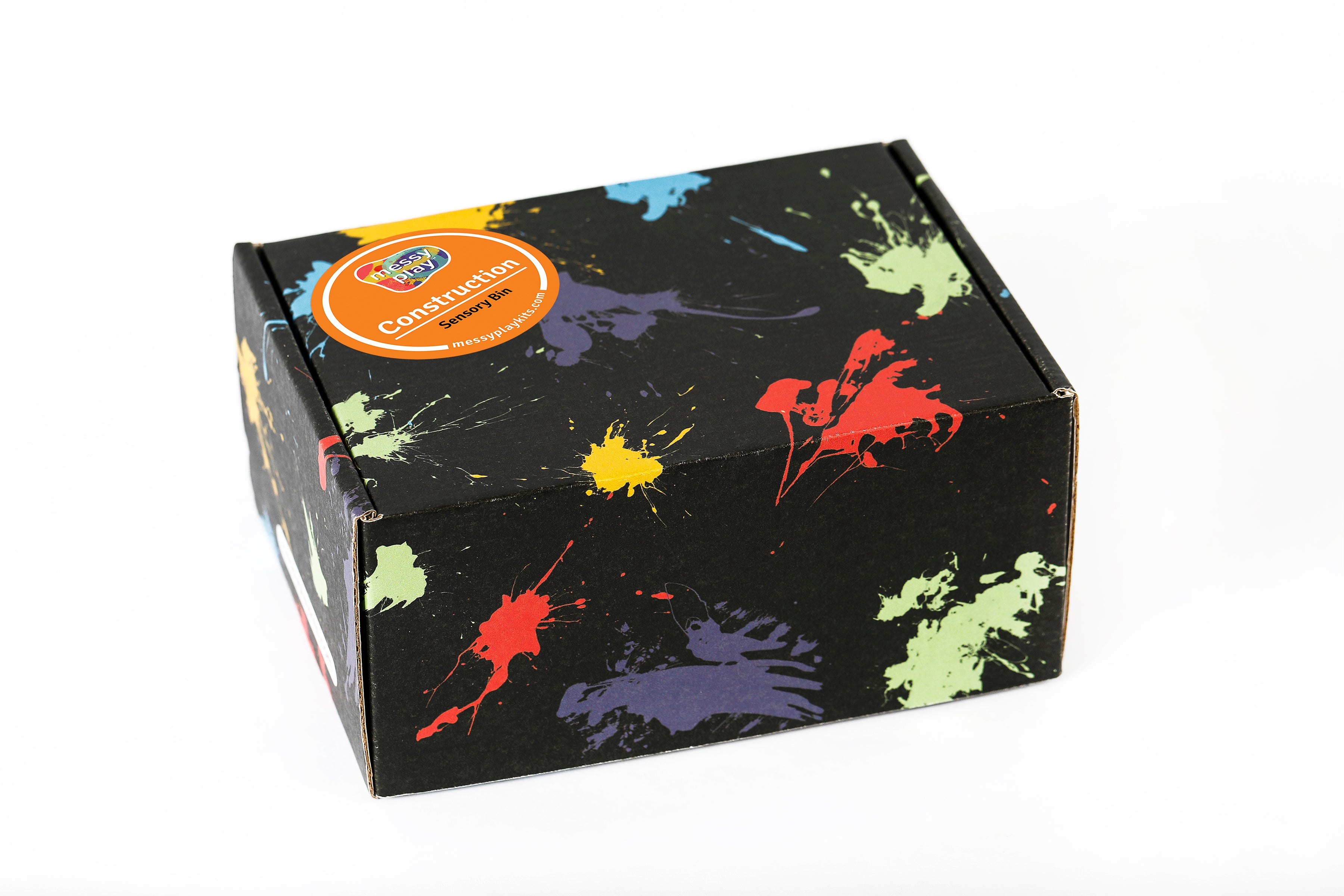 Construction Sensory Bin