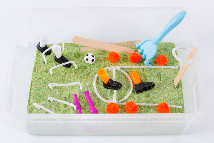 Sports Sensory Bin