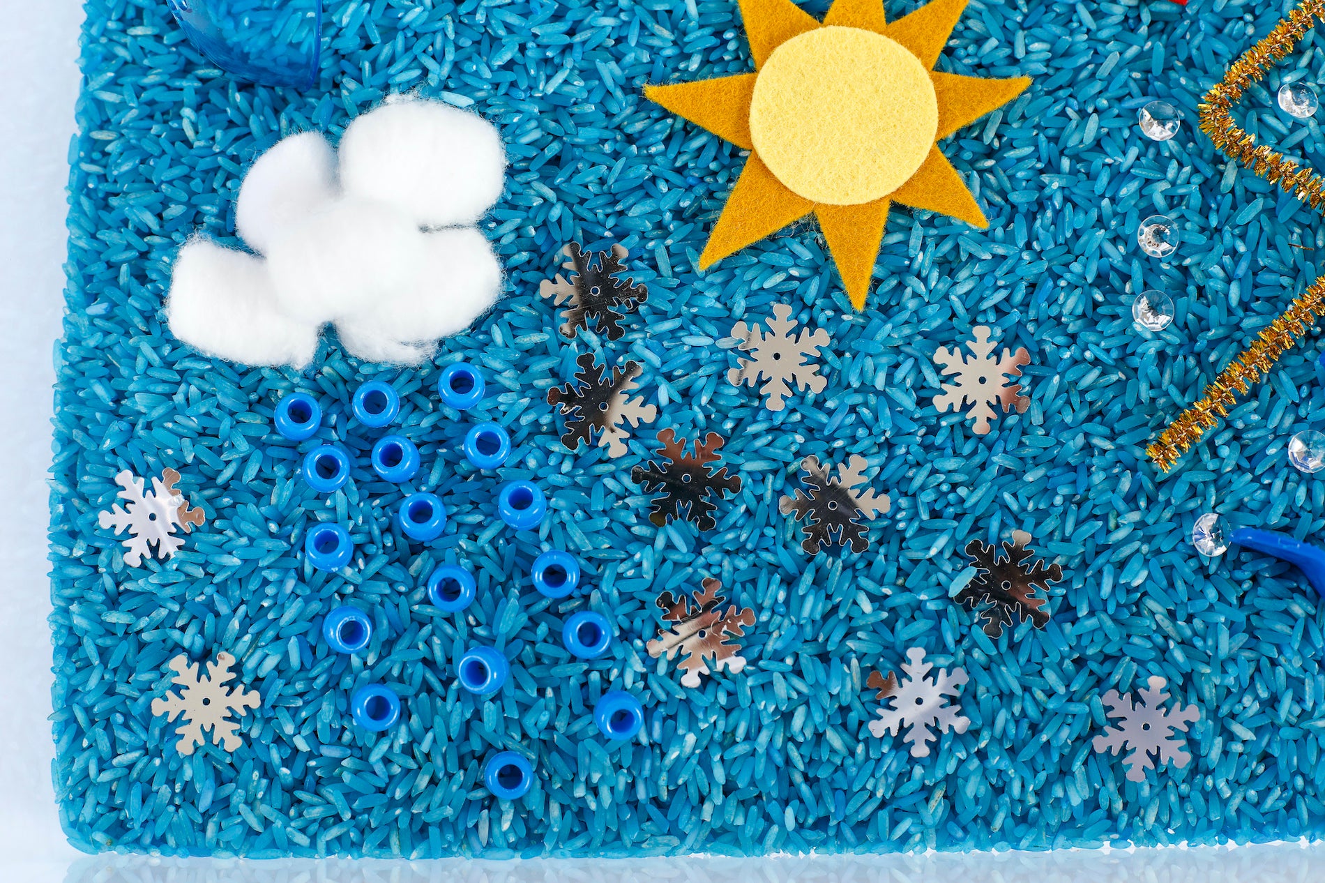 Weather Sensory Bin