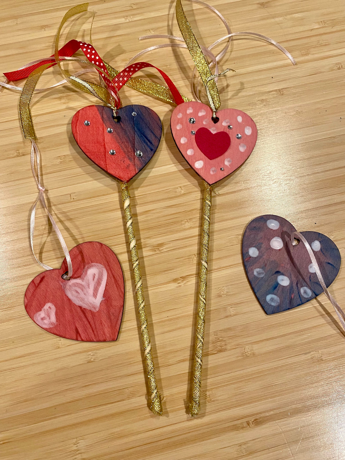 Heart Wand and Ornament Kit- Poppy Paint Studio Collab!