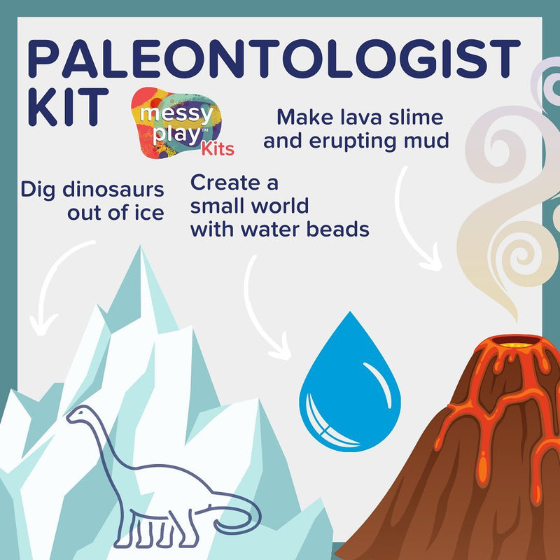 Paleontologist Messy Play Kit